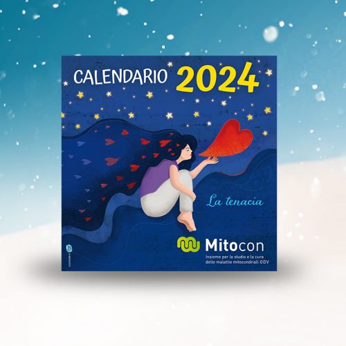 Mito Calendario 2024 formato da tavolo Doni solidali Mitocon